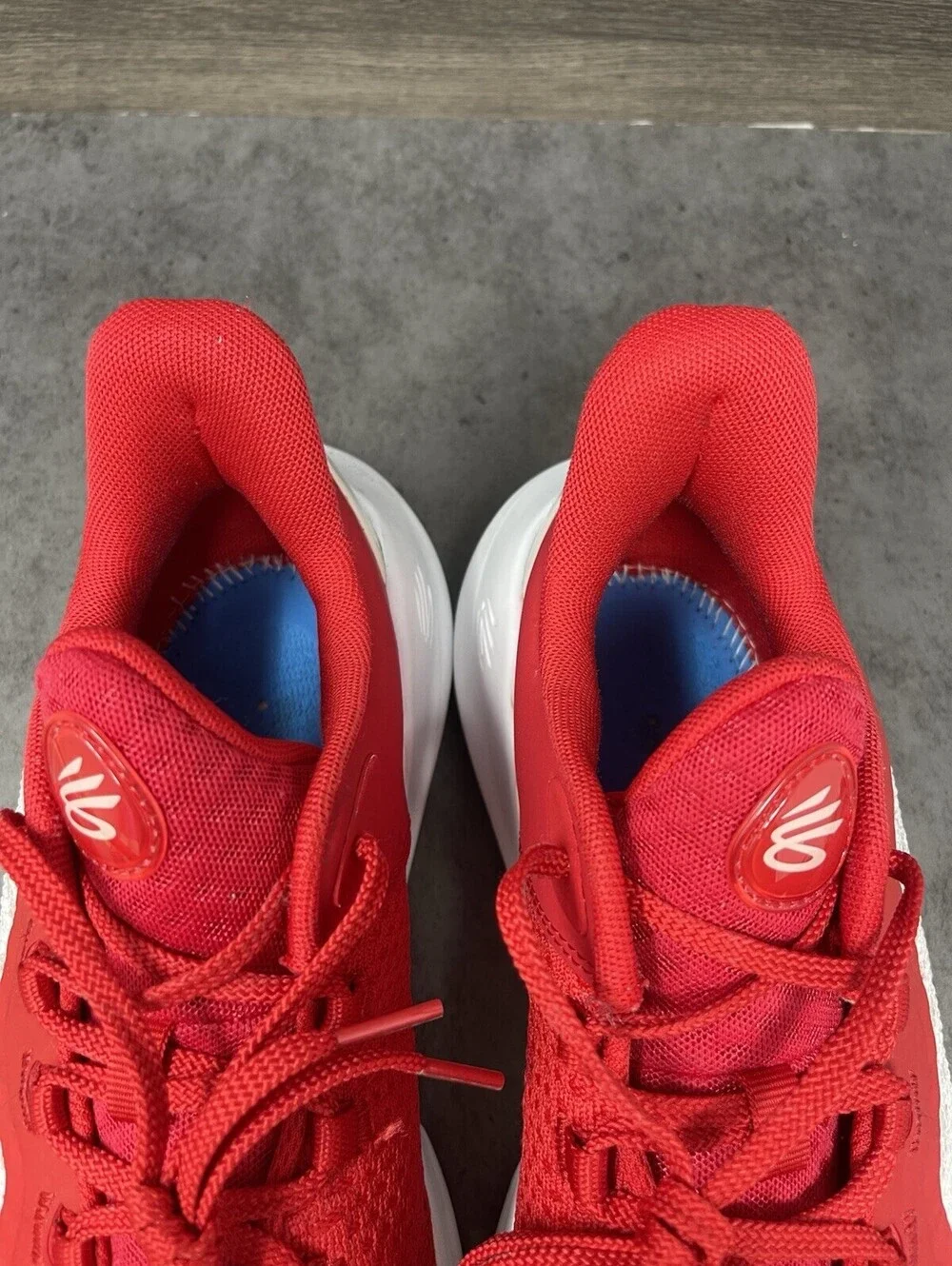 Under Armour Curry 11 Team Red White Size 9.5 Mens Flow Basketball Shoes